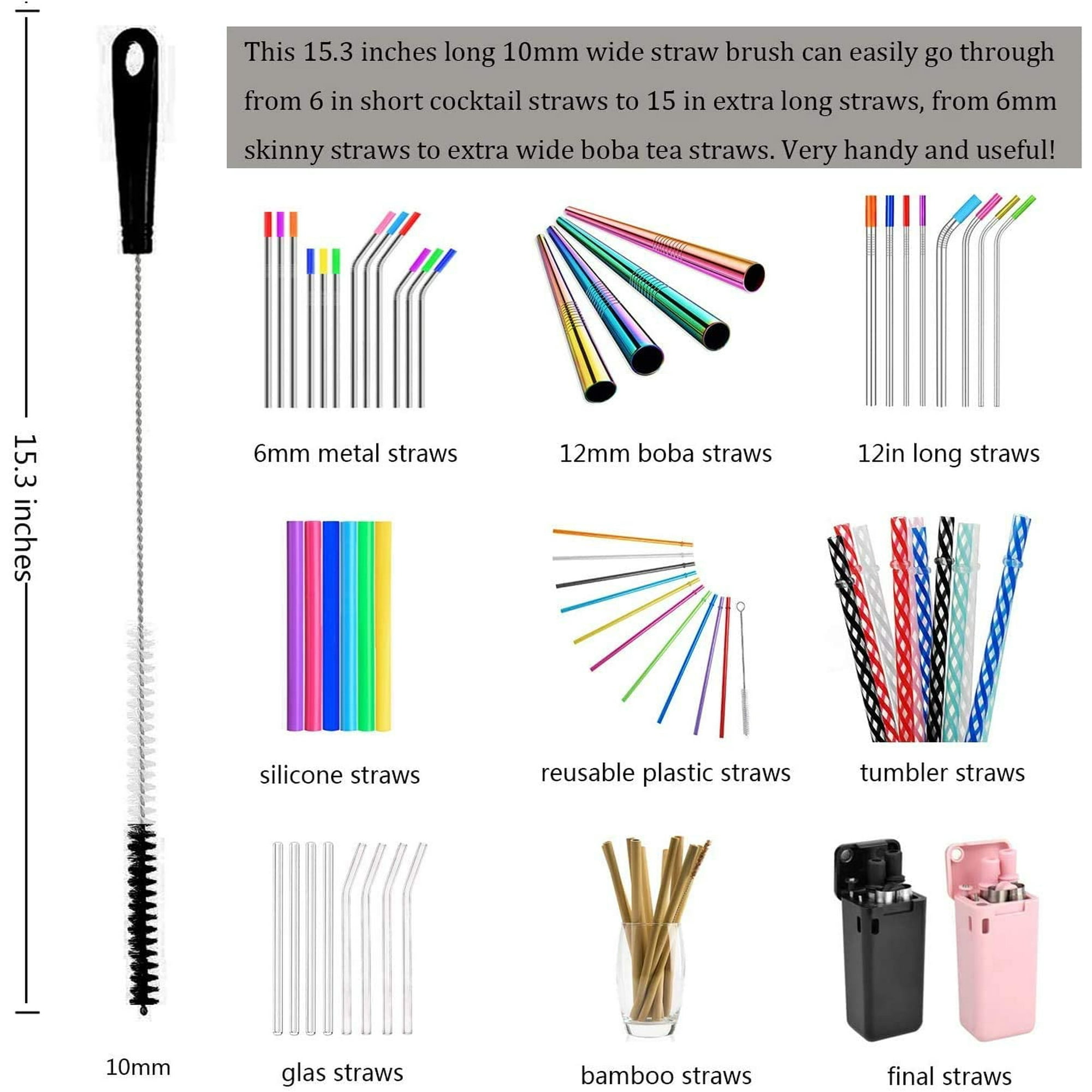 Jeu De Brosses De Nettoyage De Bouteilles, Pour Laver Les Bouteilles De Vin Et D