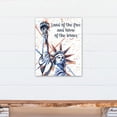 thumbnail image 4 of Creative Products Land of the Free and Home of the Brave 16x20 Canvas Wall Art, 4 of 5