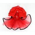 thumbnail image 2 of Midlee Mrs. Claus Santa Tutu Dog Dress (X-Large), 2 of 4