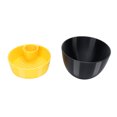thumbnail image 1 of Tazón De Pistacho Con Soporte De Concha Tazón De Doble Tuerca Para Bocadillos Que Sirven Material De ABS Resistente Para Fiestas De Cocina En Casa Noches De Cine Fácil Limpieza, 1 of 7