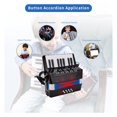 thumbnail image 2 of Kids Accordions,17 Key 8 Bass Button Mini Accordion Instrument, Accordion Musical Instrument with Retractable Leather Strap for C, 2 of 6