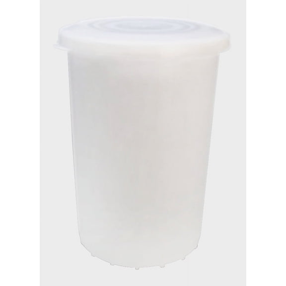 10 Gallon Plastic Fermentor with Solid Lid