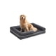 thumbnail image 2 of Cama Ortopédica para Perros, Sofá, Cama para Mascotas, Funda Extraíble y Lavable, 112 x 86 x 20 cm, Gris Oscuro, 2 of 8
