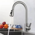 Kitchen Faucets 304 Stainless Steel Pull out Kitchen Sink Water Tap ...