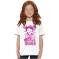 thumbnail image 3 of Betty Boop Not Your Babe Biker Girls Kids T Shirt Tees Teen Brisco Brands XS, 3 of 5