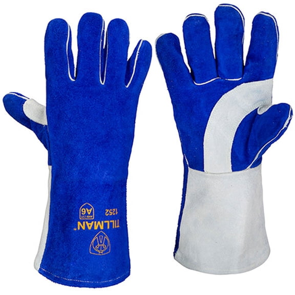 Tillman 1252 Premium Side Split Cowhide Stick Gloves, A6 Cut Resistant, X-Large