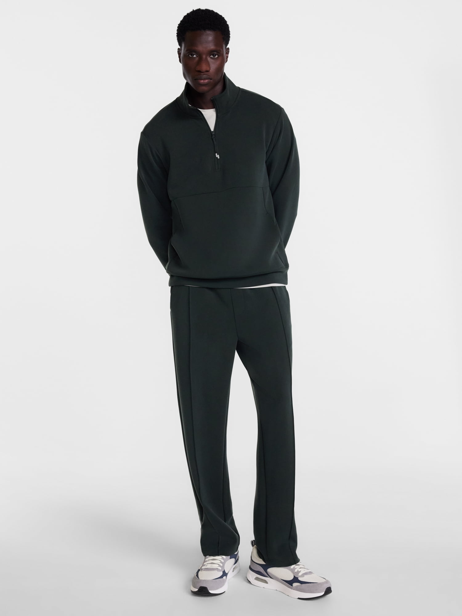 Avia Men's Twill ScubaKnit Jogger Pants, Size XS-4XLT