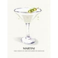 thumbnail image 2 of Jill, Susan 12x14 Gold Ornate Wood Framed with Double Matting Museum Art Print Titled - Martini, 2 of 4