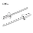 thumbnail image 4 of Unique Bargains 4mm x 11mm 304 Rivets Aveugles en Acier Inoxydable 50 Pack, 4 of 4