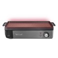 thumbnail image 2 of Hamilton Beach Professional Cast Iron Electric Grill, 10" x 16" Preseasoned Cooking Surface, 1800 watts, Adjustable Temp up to 450°F, 2 of 9