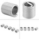 thumbnail image 3 of 100PCS Stainless Steel Wire Thread Insert - M8x1.25mm Spring Coil Helicoil for Thread Repair & Reinforcement, 3 of 5