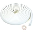 thumbnail image 1 of Protectores de bordes de mesa en forma de L, rollo de espuma de 5 metros, supersuaves, antigolpes, para seguridad de bebés y niños, color blanco roto, TKD7000, 1 of 5