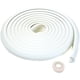 thumbnail image 1 of Protectores de bordes de mesa en forma de L, rollo de espuma de 5 metros, supersuaves, antigolpes, para seguridad de bebés y niños, color blanco roto, TKD7000, 1 of 5