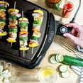 thumbnail image 5 of 22.83" Electric Griddle Black: Ceramic Cooking Surface, 1500W, Dishwasher-Safe Parts, Includes Drip Tray, 5 of 6