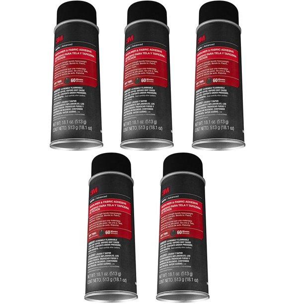 3M 38808 Headliner Adhesive 18.1 oz, 5Pack