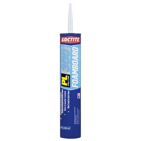 Loctite PL300 28 OZ Foam Board Adhesive Adheres Foam To All Types Of S, Each