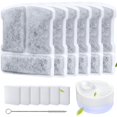 thumbnail image 1 of Paquete de 6 filtros de repuesto para fuente de agua Ellenpent Cat de 2,5 L, 1 of 6