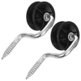 thumbnail image 2 of 2 piezas de aisladores para cercas eléctricas, postes de madera atornillados, cercas de esquina, anillos para postes de madera, accesorios para herramientas de enchufe para cría de animales., 2 of 8
