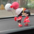 thumbnail image 4 of Shisuyan Automotive Dashboard Decoration Pink 1Set 3.5x2.6x0.8In, 4 of 8