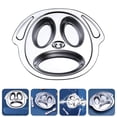thumbnail image 2 of Assiettes Compartimentées pour Bébé Tout-Petits Auto-Alimentation Entraînement Rangement Bol Compartimenté, 2 of 8