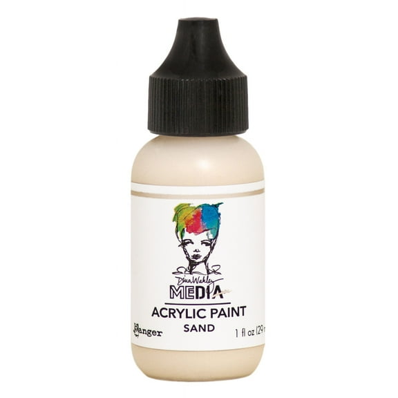 Dina Wakley Media Acrylic Paint 1oz-Sand