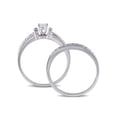 thumbnail image 4 of Everly Women's Diamond Sterling Silver Bridal Set, 4 of 5