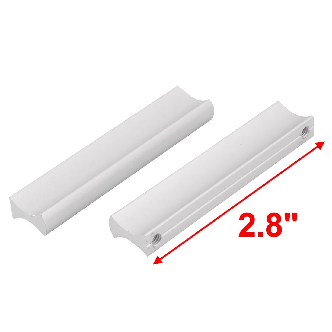 Unique Bargains Metal Furniture Cabinet Drawer Pull Handle 6cm Hole Center Distance 4 Pcs