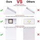 thumbnail image 3 of Lámparas de pared LED, lámpara de pared interior moderna IP65 de 12 W, 2 piezas, aplique de pared LED de 3000 K, lámpara de pared de arriba y abajo para sala de estar, dormitorio, pasillo, 3 of 5