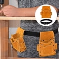 thumbnail image 1 of Bolsa de cinturón de herramientas DYNWAVEMX de material cuero de imitación Paquete de cintura, 1 of 8
