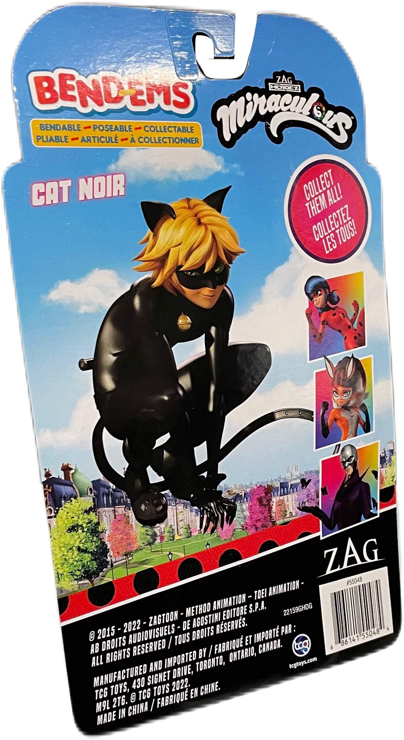 TCG Bend'ems Miraculous Cat Noir