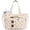 Beige Strawberry, variant on Corduroy Tote Bag for Women, Lightweight Work Laptop Tote Purse With 17 Pockets, Crossbody Shoulder Handbag for School Work Travel Gym, Checked Black White