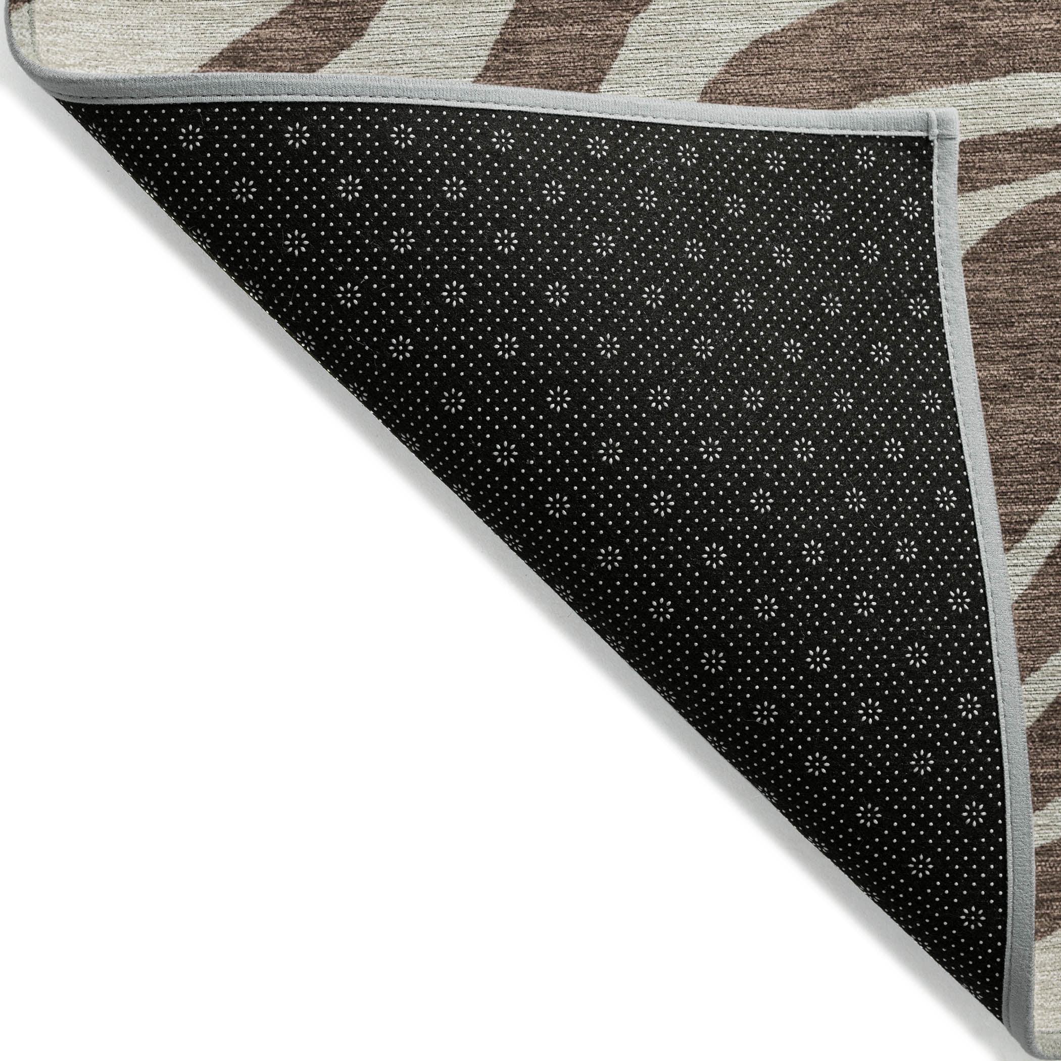 Addison Rugs Chantille Indoor/Outdoor Transitional Geometric, Abstract Brown Washable Rectangle Rug, 2'6" x 3'10"