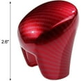 thumbnail image 6 of Compatible with Honda Civic 2022 2023 2024 2025 for CRV HRV 2023 2024 2025 for Accord 2018-2024 2025 Accessories Car Center Console Gear Shift Knob Cover Trim Cap -Red Carbon, 6 of 6