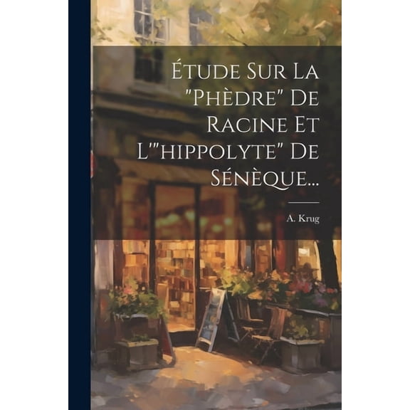 Étude Sur La "phèdre" De Racine Et L'"hippolyte" De Sénèque... (Paperback)
