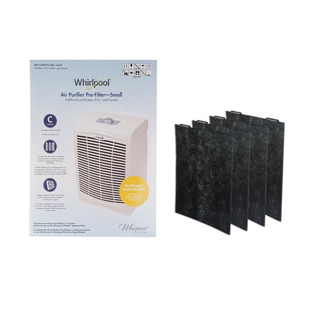 Whirlpool 8171433K Genuine Charcoal PreFilter 4Pack, Air Purifier