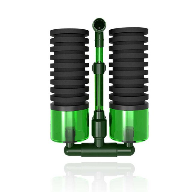 Billuyoard Filtro de agua de esponja para pecera, bomba de aire, filtros para peceras, ahorro de espacio, peces de acuario, interior, regalo, Filtros de acuario