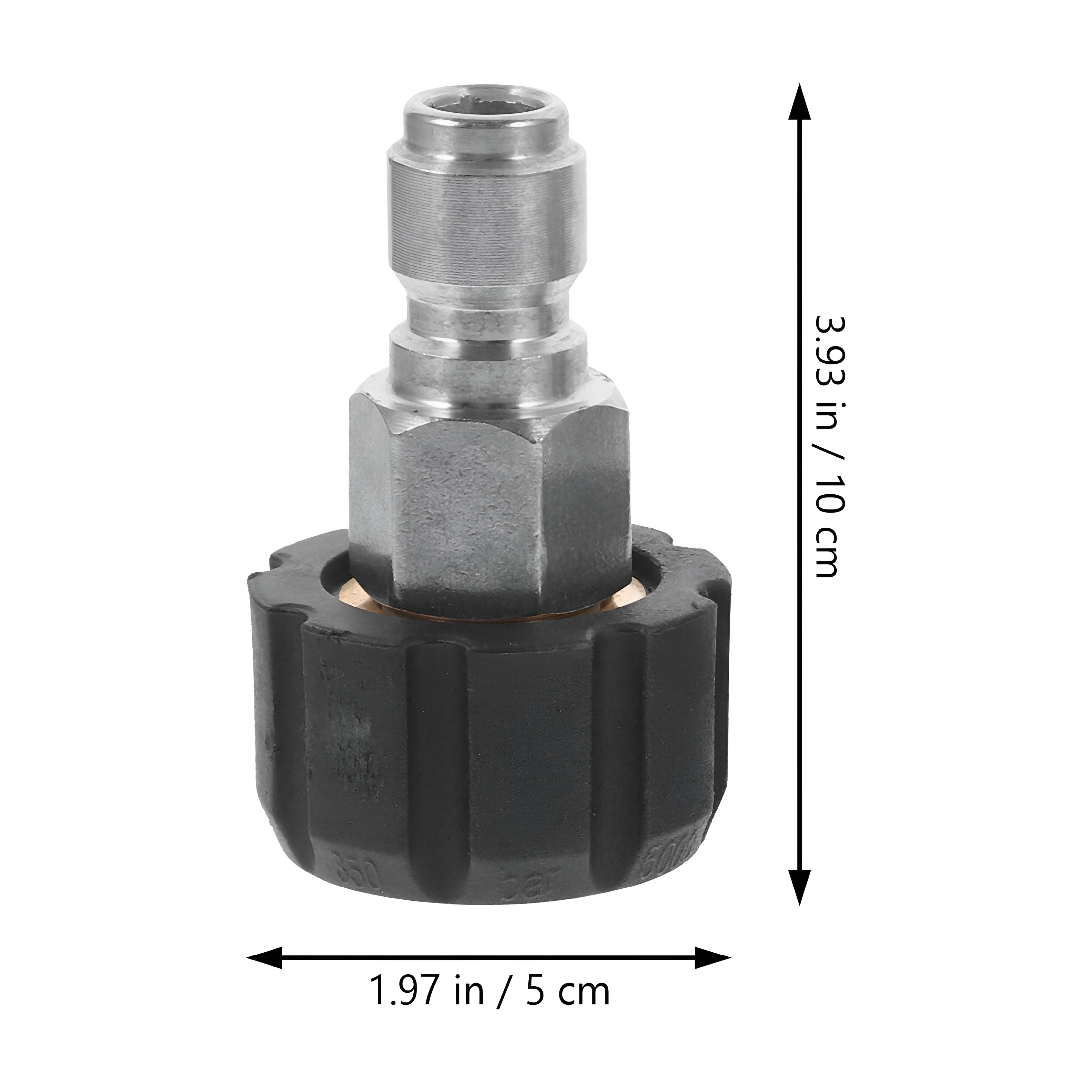 ZHZFKQ 2026 New Pressure Washer Quick Connect Adapter,Quick Connect & Disconnect Garden Hose Fittings Kit,M22 Swivel to 3/8" Quick Connect,3/4" to Quick Release for Garden, Home, Car