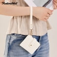 thumbnail image 4 of Montana West Small Wallet for Women Floral Embossed RFID Bifold Mini Card Holder with Tassel, Beige, 4 of 7