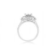 thumbnail image 2 of 10k White Gold 0.50ct TDW Mixed-Cut Diamond Fashion Ring (H-I,SI1-SI2), 2 of 5
