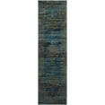 thumbnail image 1 of Safavieh Serenity 2'3" X 3'9" Power Loomed Rug in Turquoise and Gold, 1 of 5
