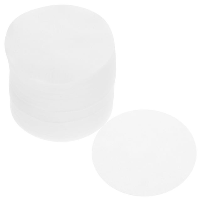 GOOHOCHY 200 almohadillas desmaquillantes redondas no tejidas, húmedas y secas, para uso facial (7,5 cm de diámetro, 100 unidades/paquete)