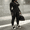 Black, variant on Women’s Long Sleeve Solid Color Zipper Front Skinny Jumpsuit Pants