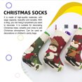 thumbnail image 3 of Yuarrent Bolsa de regalo de Navidad Calcetín de Navidad decorativo Colgante Festival Fiesta temática Año Nuevo Atmósferas Decoración Fotografía Kits de decoración para fiestas Muñeco de nieve Yuarrent HA070099-02, 3 of 6