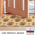 thumbnail image 3 of Yellow Highland Cow Flower Pattern Door Rugs,Washable Non Slip Door Mats Indoor,Decorative Door Mats,Entry Mat Indoor for Entrance,Bedroom,Kitchen,Bathroom,17"x30", 3 of 6