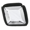 thumbnail image 1 of Luz de flash plegable portátil de plástico blanco puro de 23 cm para cámara SLR, caja de luz para fotografía, cubierta de luz de relleno, 1 of 14