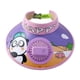 thumbnail image 3 of Sombrero con ventilador de refrigeración, accesorios, lindo sombrero de playa flexible y ajustable, sombrero de ala grande para el sol. Panda Púrpura, 3 of 9