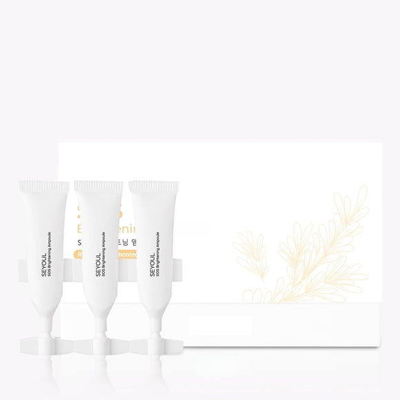 Seyoul SOS Ampoule Facial – Sérum Iluminador con Niacinamida, Ácido Hialurónico y Extractos Botánicos | Hidratación y Apariencia Radian