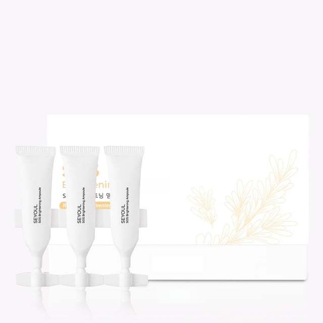 Seyoul SOS Ampoule Facial – Sérum Iluminador con Niacinamida, Ácido Hialurónico y Extractos Botánicos | Hidratación y Apariencia Radian