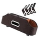 thumbnail image 5 of Organizador de almacenamiento para reposacabezas de coche, resistente, con diseño de partición para servilletas y vasos. Marrón, 5 of 7