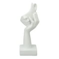 thumbnail image 3 of Figura de cara Estatua de cara de pensador Estatua de cara de resina Escultura de cara Rendimiento de primer nivel Jadeshay A, 3 of 8